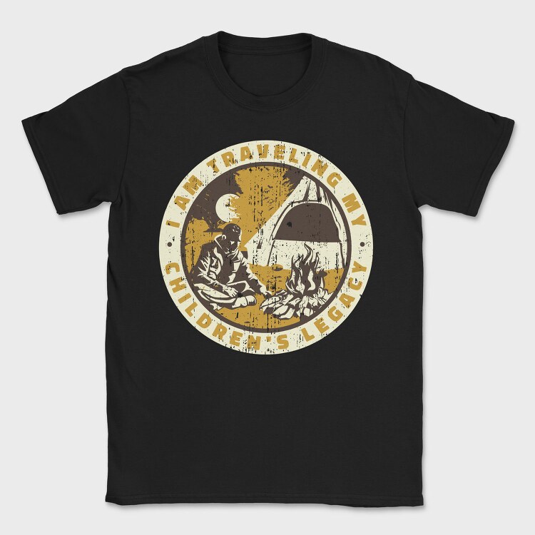 Tricou Barbati (Unisex) Imprimat digital direct in tesatura, bumbac premium 100%.