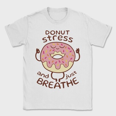 Yoga Donut Stress Relief, Tricou Barbati (Unisex)