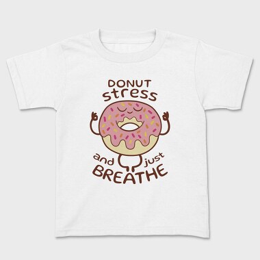 Yoga Donut Stress Relief, Tricou Copii