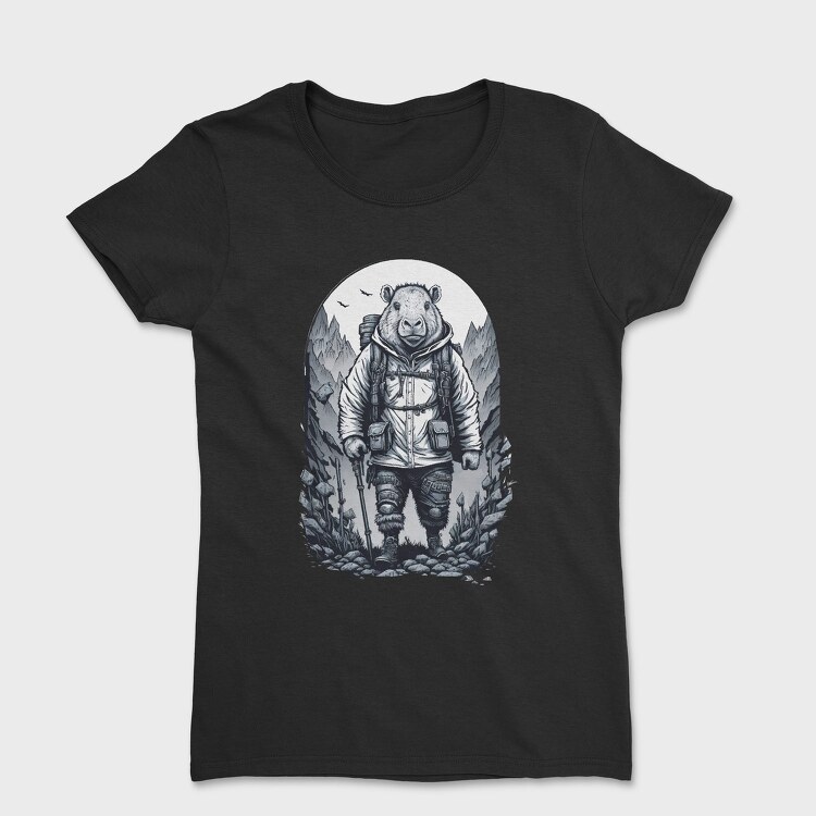 Capibara Nature, Tricou Femei
