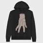 Hand Merlina, Hanorac Oversize Barbati (Unisex)