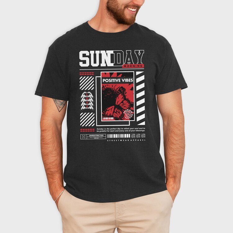 Sunday 2, Tricou Barbati (Unisex)