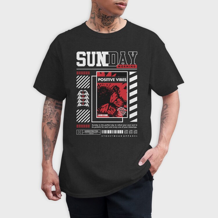 Sunday 2, Tricou Barbati (Unisex)