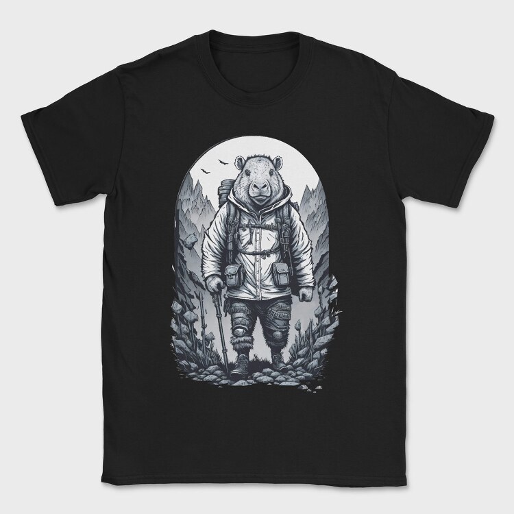 Capibara Nature, Tricou Barbati (Unisex)