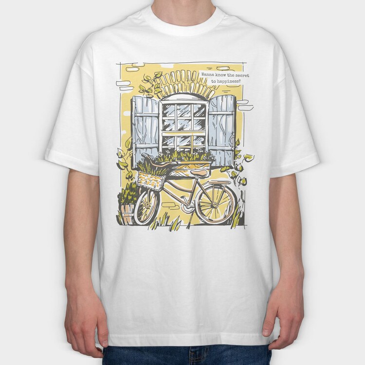 Cottagecore Lifestyle Home Collection, Tricou Oversize Barbati (Unisex)