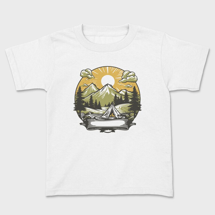 Camping Sunset, Tricou Copii