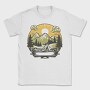 Camping Sunset, Tricou Barbati (Unisex)