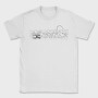 Camping Monochrome, Tricou Barbati (Unisex)