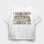 Camping Is My Job, Tricou Oversize Barbati (Unisex)