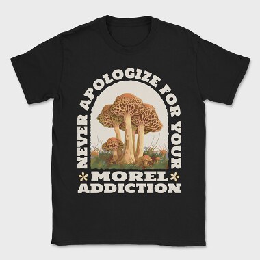 Realistic Morel Mushrooms, Tricou Barbati (Unisex)