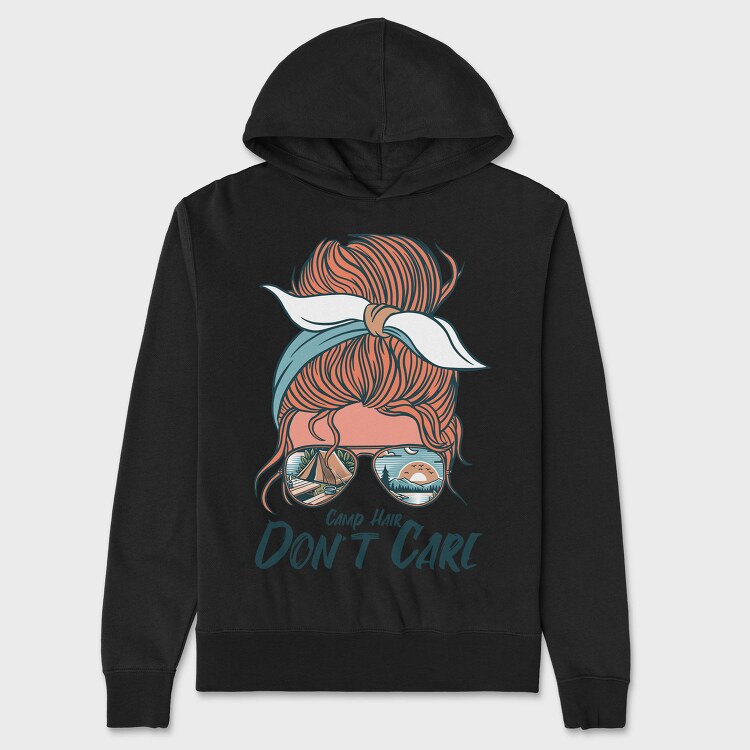 Camping Hair, Hanorac Oversize Barbati (Unisex)