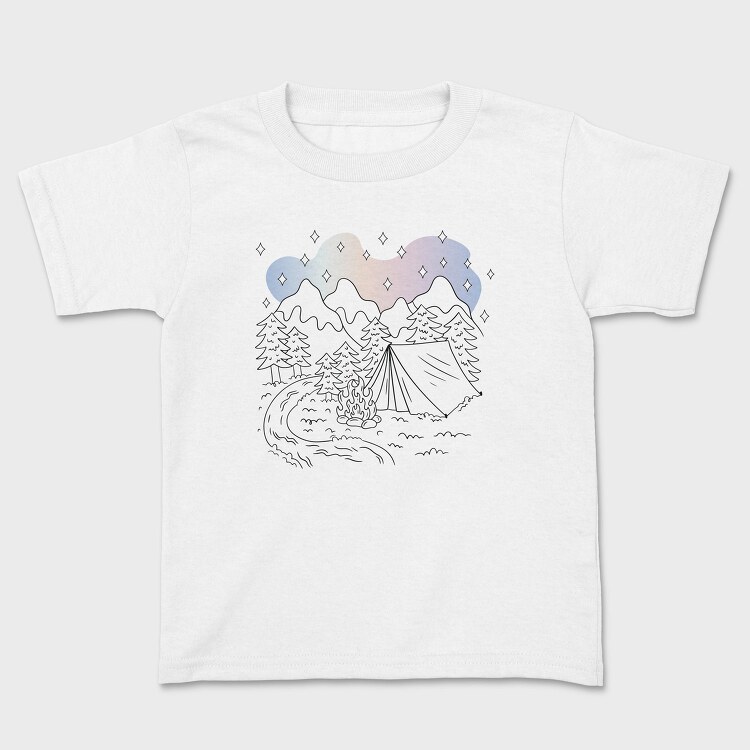 Camping Aurora, Tricou Copii