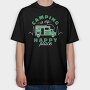 Camper Heartbeat, Tricou Oversize Barbati (Unisex)