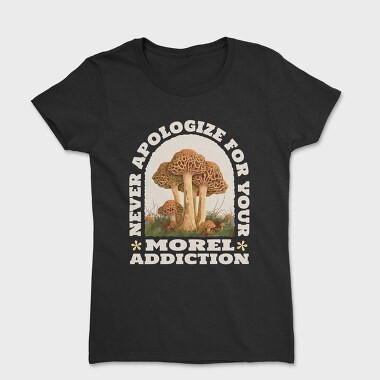 Realistic Morel Mushrooms, Tricou Femei