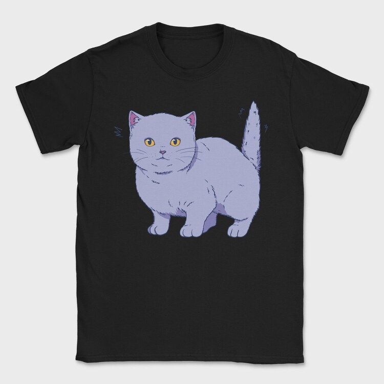 British Cat, Tricou Barbati (Unisex)