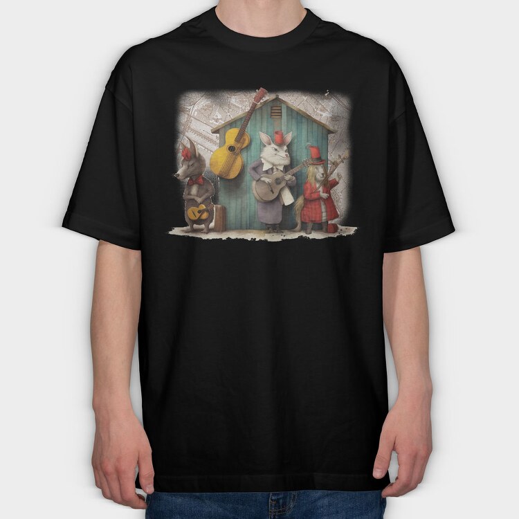 Bremer, Tricou Oversize Barbati (Unisex)