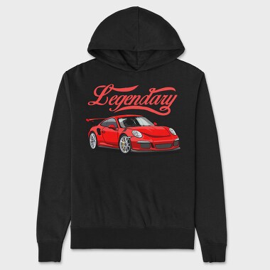 Legendary Porsche, Hanorac Oversize Barbati (Unisex)