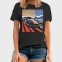 Retro Supercar in Vintage, Tricou Barbati (Unisex)