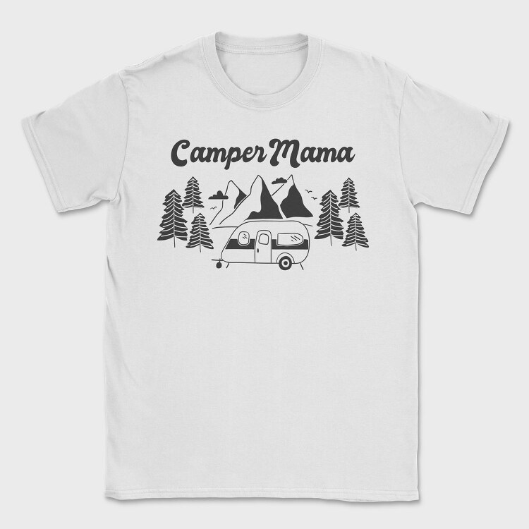 Camper Mama, Tricou Barbati (Unisex)