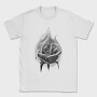 Burning Rose, Tricou Barbati (Unisex)