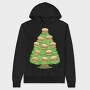 Burger Tree, Hanorac Oversize Barbati (Unisex)