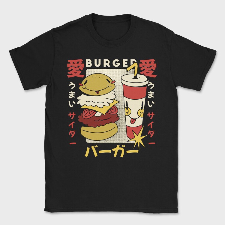 Burger Soda, Tricou Barbati (Unisex)