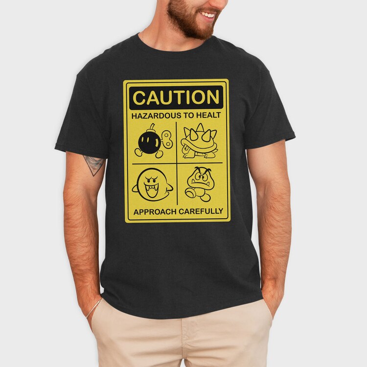 Super Mario 13, Tricou Barbati (Unisex)