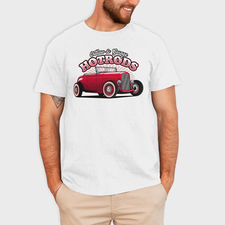 Hotrod 4, Tricou Barbati (Unisex)