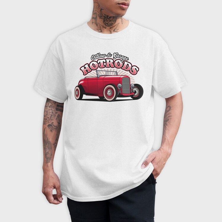 Hotrod 4, Tricou Barbati (Unisex)