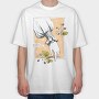 Cottagecore Lifestyle Nature Collection, Tricou Oversize Barbati (Unisex)
