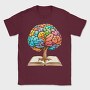 Brain Book, Tricou Barbati (Unisex)