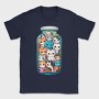 Bottle Cats, Tricou Barbati (Unisex)