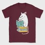 Book Rat, Tricou Barbati (Unisex)
