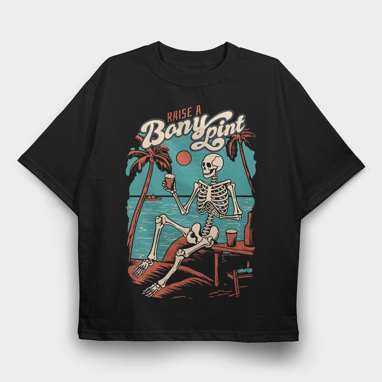 Bony Pint, Tricou Oversize Barbati (Unisex)