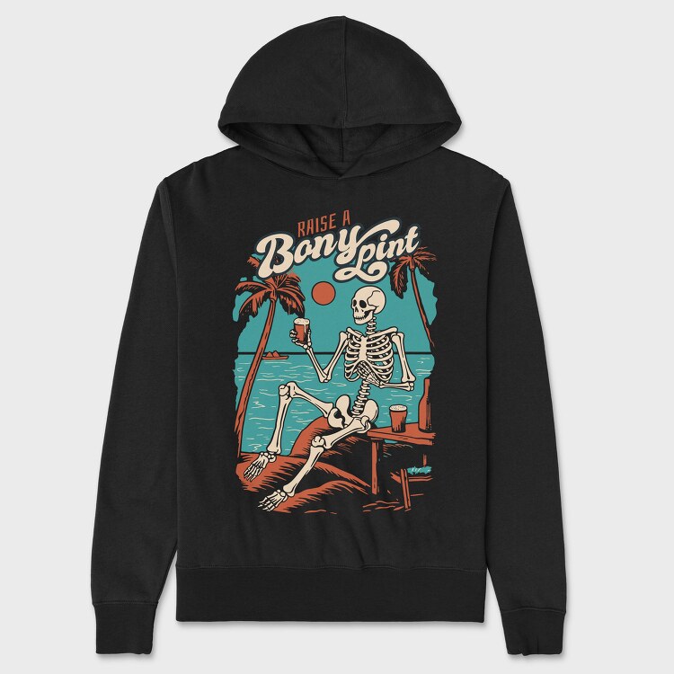 Bony Pint, Hanorac Oversize Barbati (Unisex)