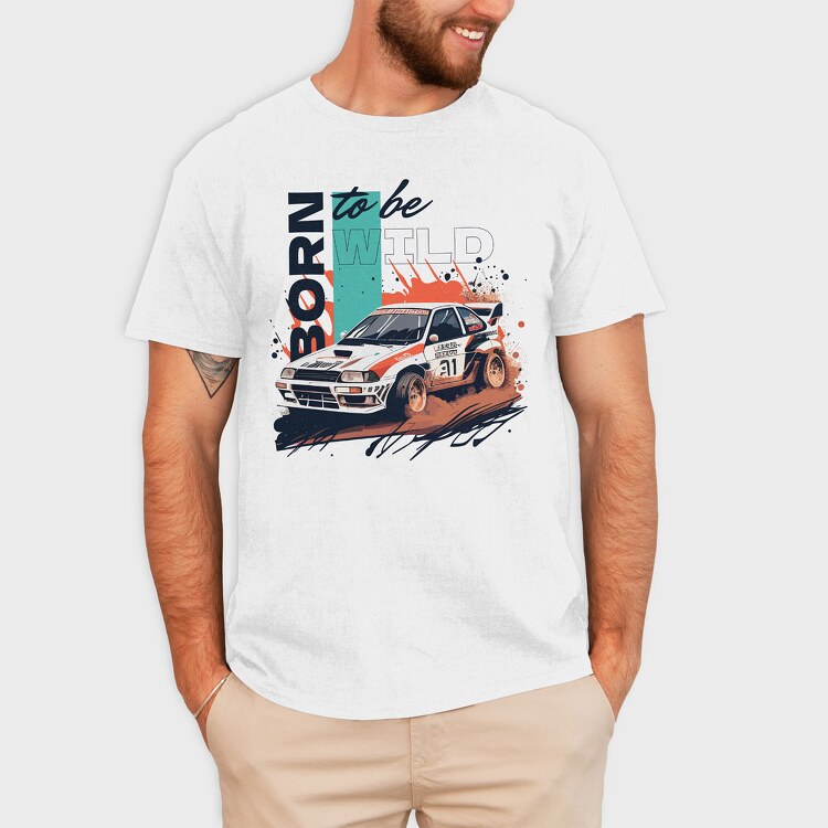 Car Rally Rally Competition Earth Japan, Tricou Barbati (Unisex)