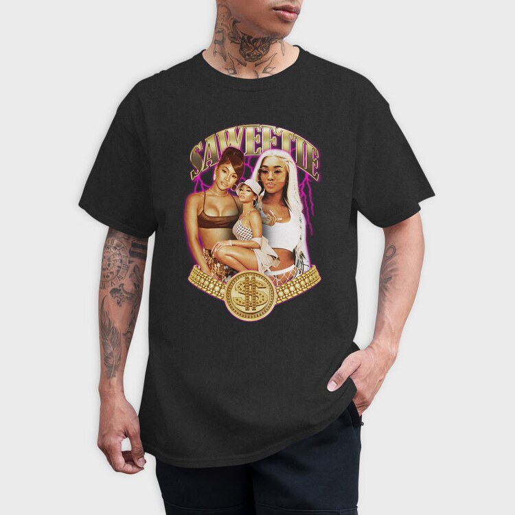 Saweetie, Tricou Barbati (Unisex)