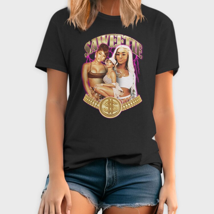 Saweetie, Tricou Barbati (Unisex)