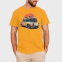 Classic Car Porsche, Tricou Barbati (Unisex)