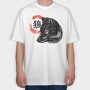 Black Wolf, Tricou Oversize Barbati (Unisex)