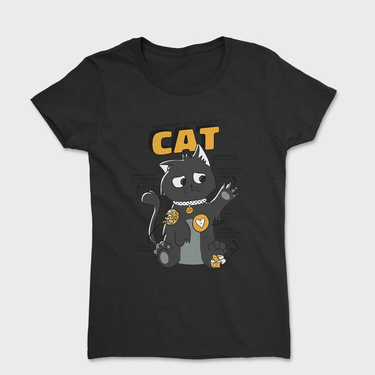 Black Cat Anatomy, Tricou Femei