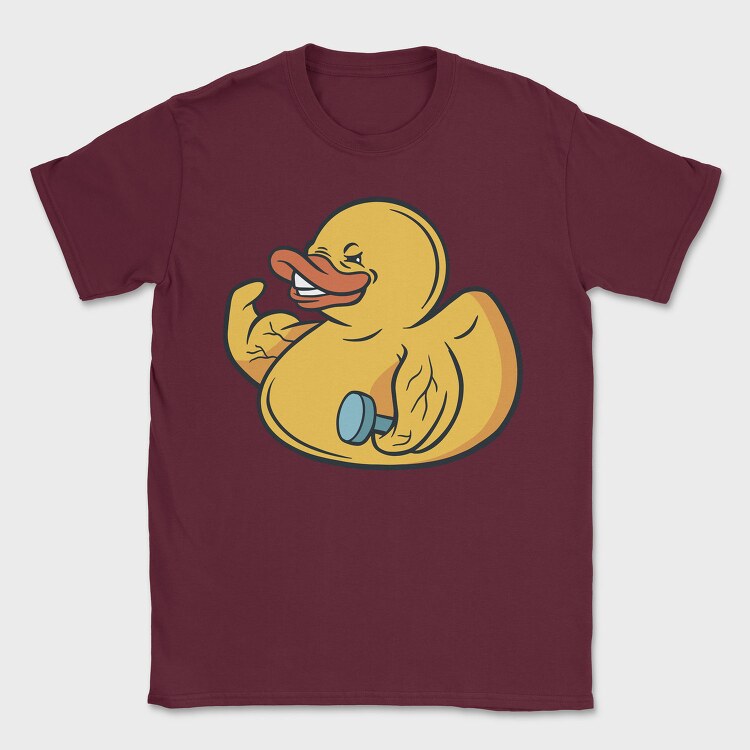 Bodybuilder Duck, Tricou Barbati (Unisex)