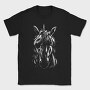 Blindfold Unicorn Portrait, Tricou Barbati (Unisex)