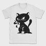 Black Cat Coffee, Tricou Barbati (Unisex)