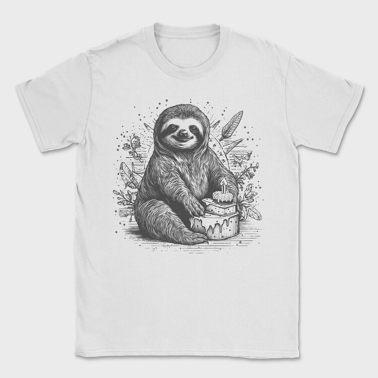 Birthday Sloth, Tricou Barbati (Unisex)