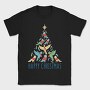 Birds Christmas Tree, Tricou Barbati (Unisex)