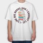 Big Books, Tricou Oversize Barbati (Unisex)