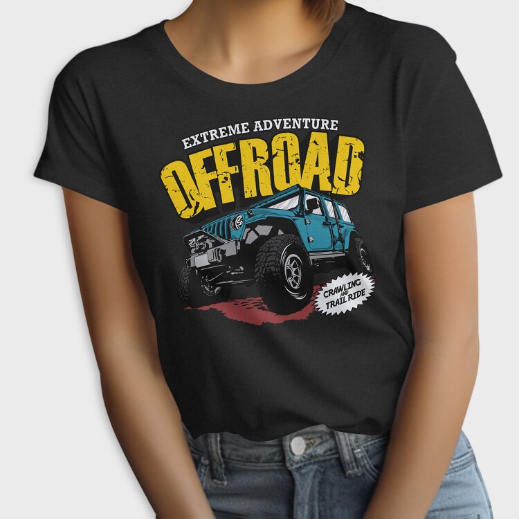 Extreme Adventure Offroad Jeep, Tricou Femei