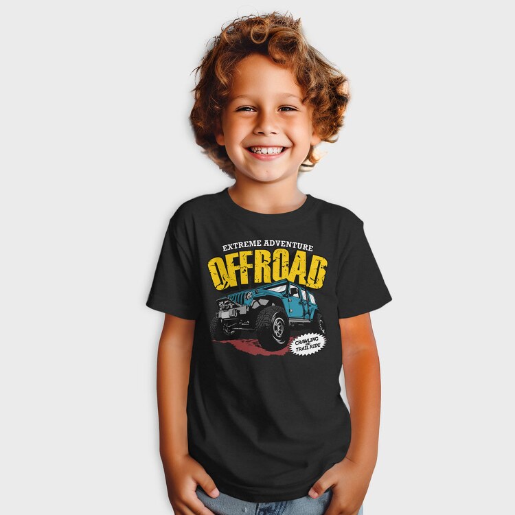 Extreme Adventure Offroad Jeep, Tricou Copii