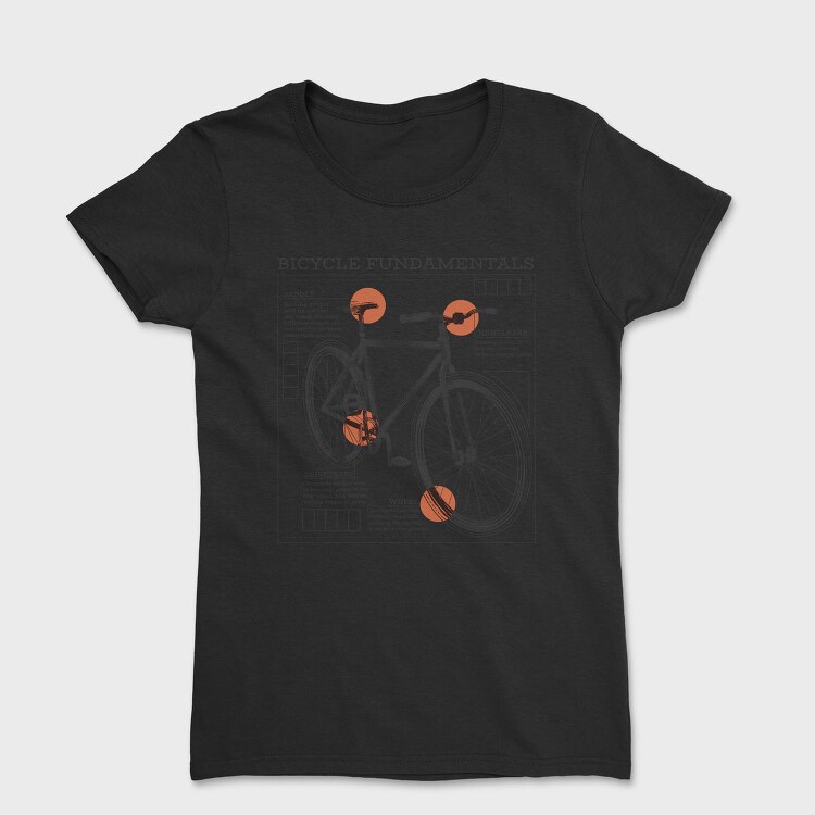 Bike Fundamentals, Tricou Femei